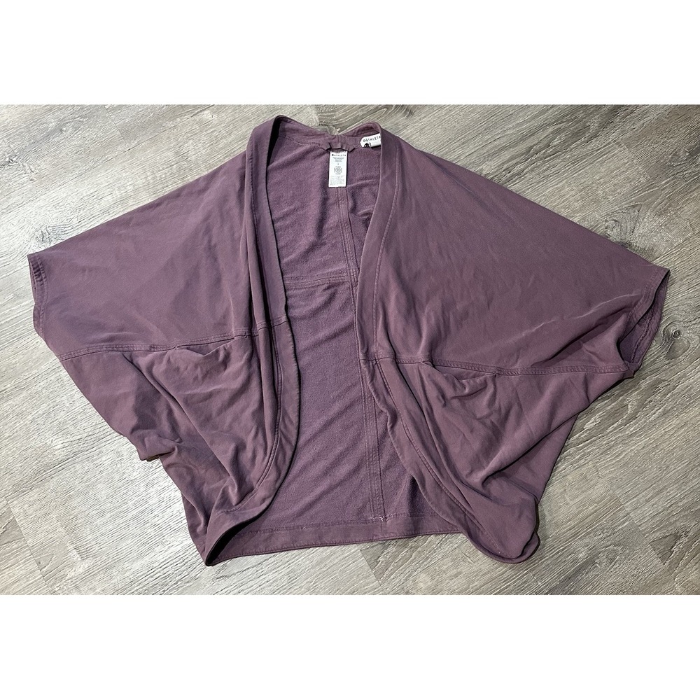 Athleta‎ Cardigan Women's Large Pranayama Restore Wrap Cabernet Cardigan Shawl